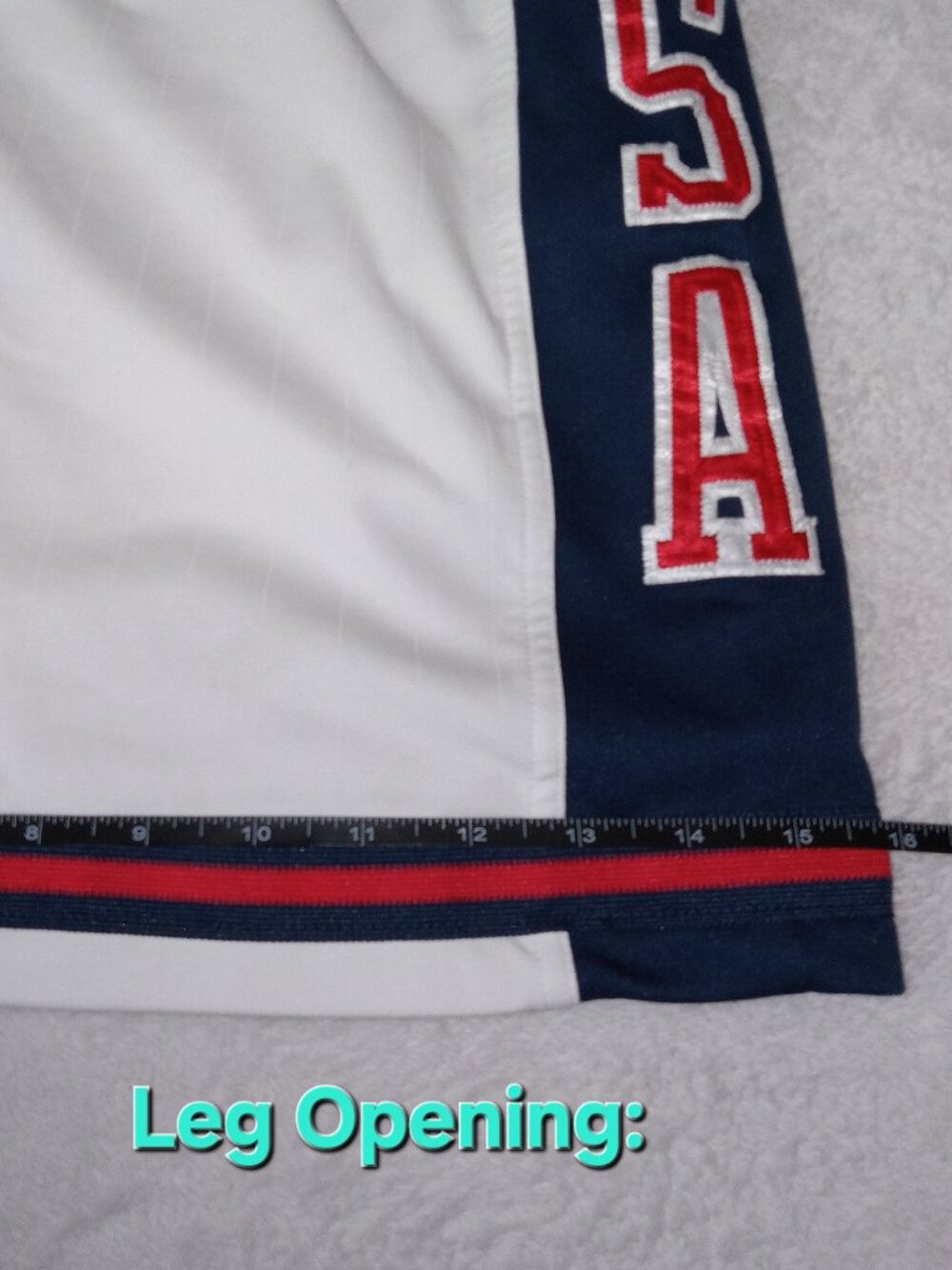 AUTHENTIC Nike Team USA Basketball Shorts 90s Dream Team Olympics Size XL Clean - Picture 15 of 16